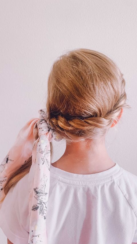 Instagram post by @dorothypro for Rock & Ruddle. Caption reads: This is my go-to hair style for Audrey that we get....