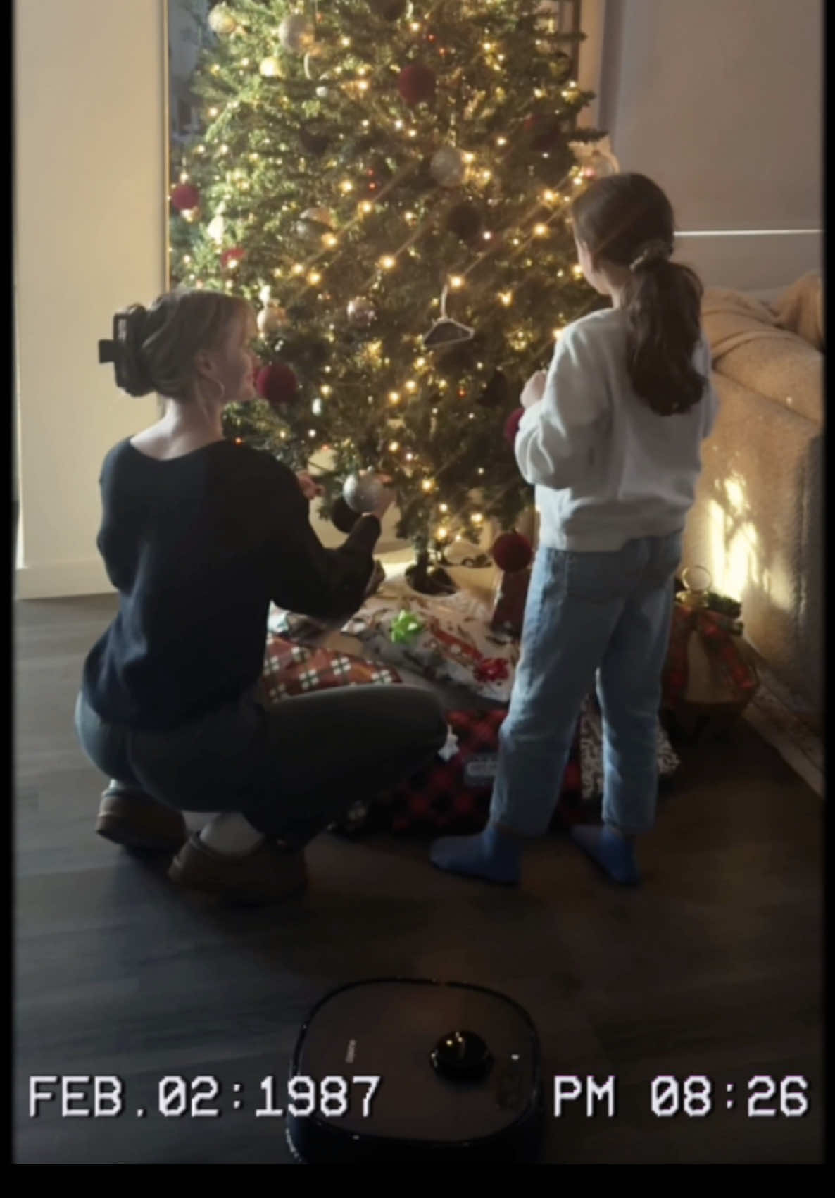 TikTok post by @thecraftedstudioco for Eureka. Caption reads: Santa Cookie sprinkles Cleaned Up! New Year’s....