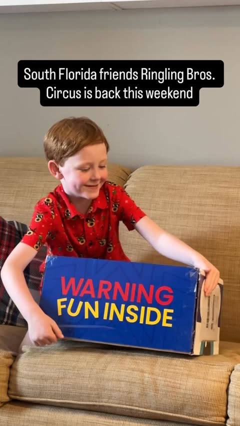 Instagram post by @happyfamilyblog for Ringling. Caption reads: [...] acts to mind-blowing choreography, @Ringling....