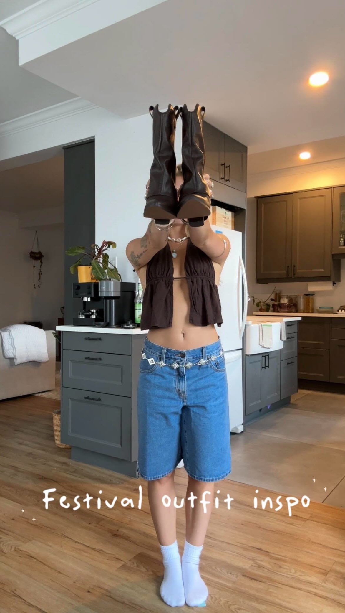 Instagram post by @alycia.simard for callitspring. Caption reads: You & our Oaklie boots, it’s a forever thing.....