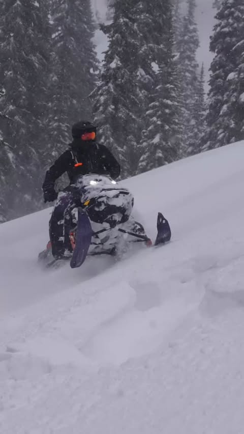 Instagram post by @hayden_throop for Ski-Doo. Caption reads: Got out today and rode the 2027 @skidoo freeride!....