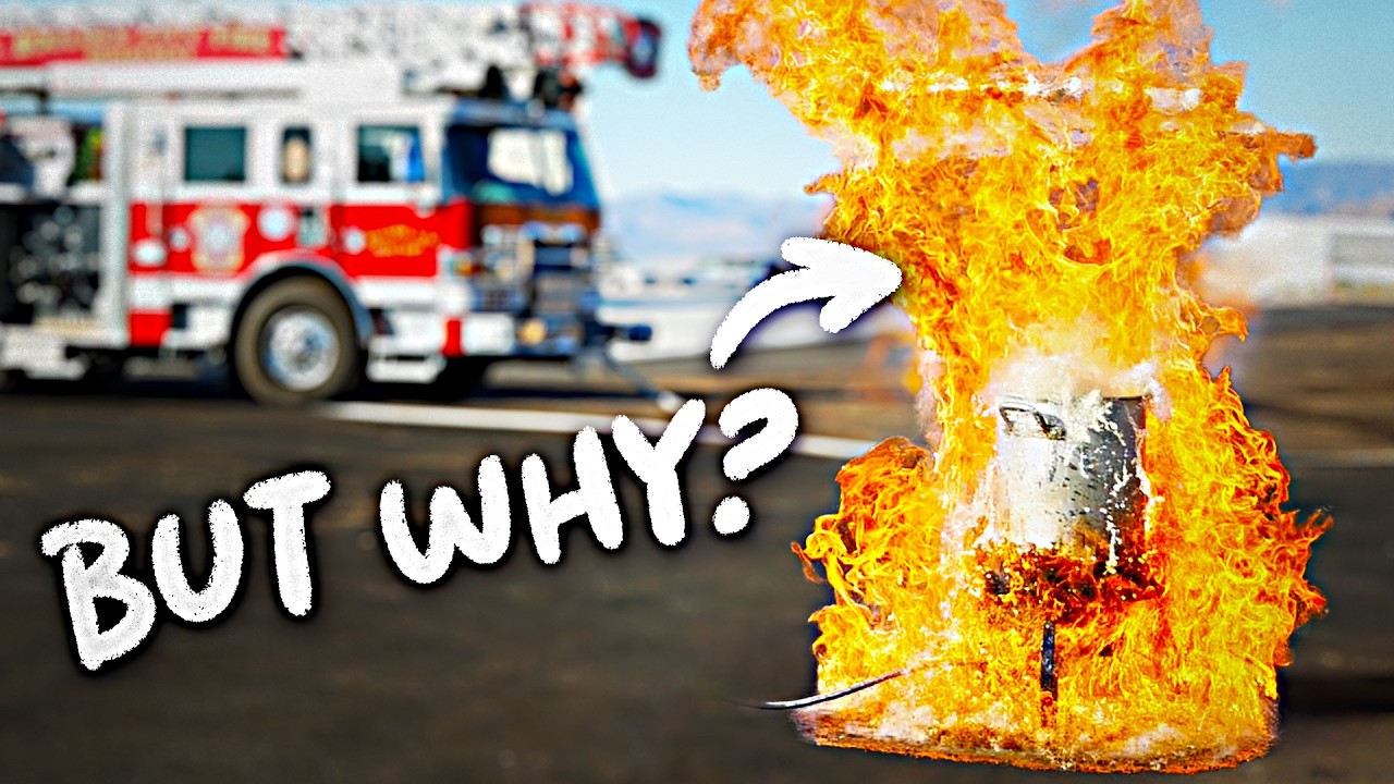 YouTube post by @MinuteFood for Typhur. Caption reads: The REAL problem with deep-frying frozen turkeys.