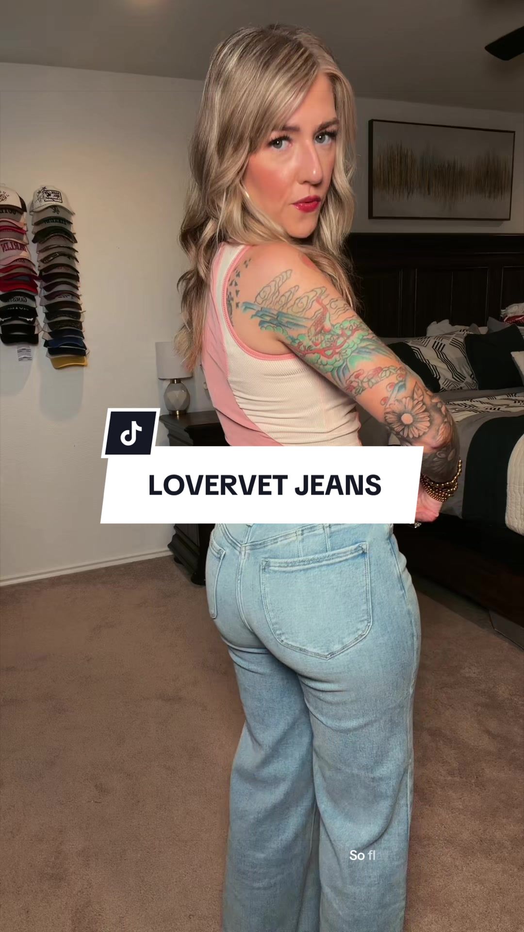 TikTok post by @heatherorourke4 for Ava Lane Boutique. Caption reads: [...] lovervet by vervet, exclusive to @Ava Lane....