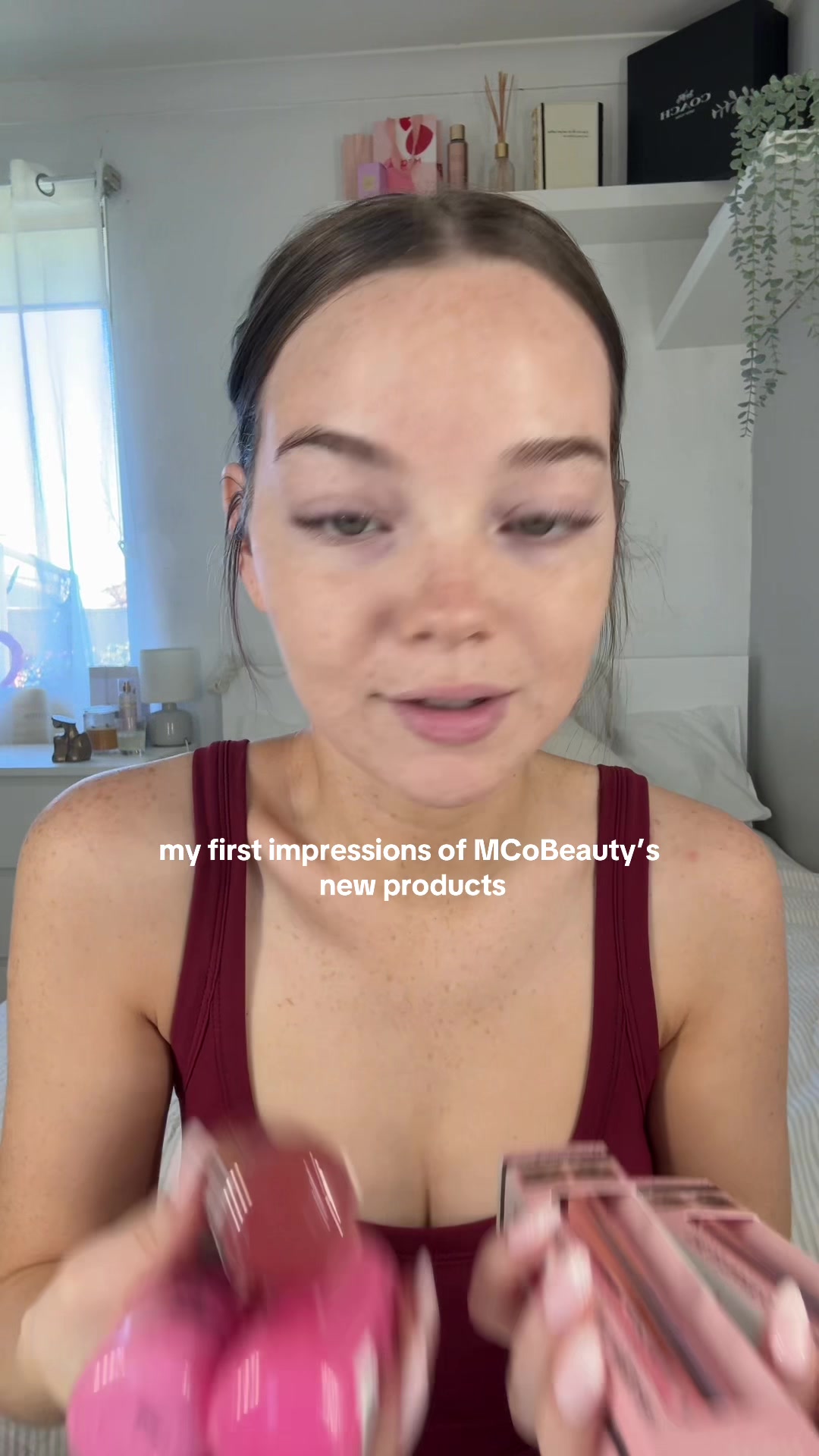 TikTok post by @ciaralillyyy for MCoBeauty. Caption reads: the lipliner you were all asking about!!....