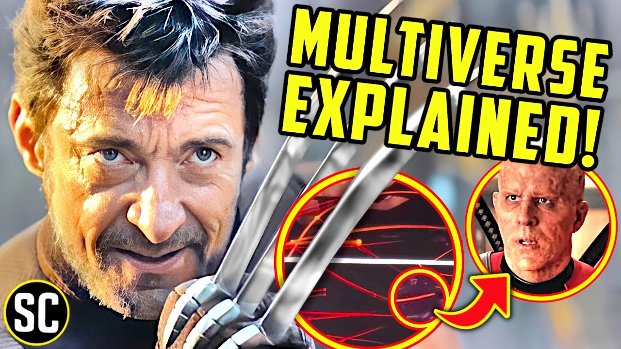 YouTube post by @ScreenCrush for Keeps. Caption reads: [...] Wolverine Timelines Explained. Thanks to....