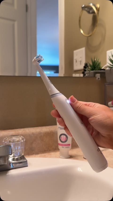 Instagram post by @mmarlamarie for Oral-B. Caption reads: [...] Prime Day is the time to grab the @oralb iO....