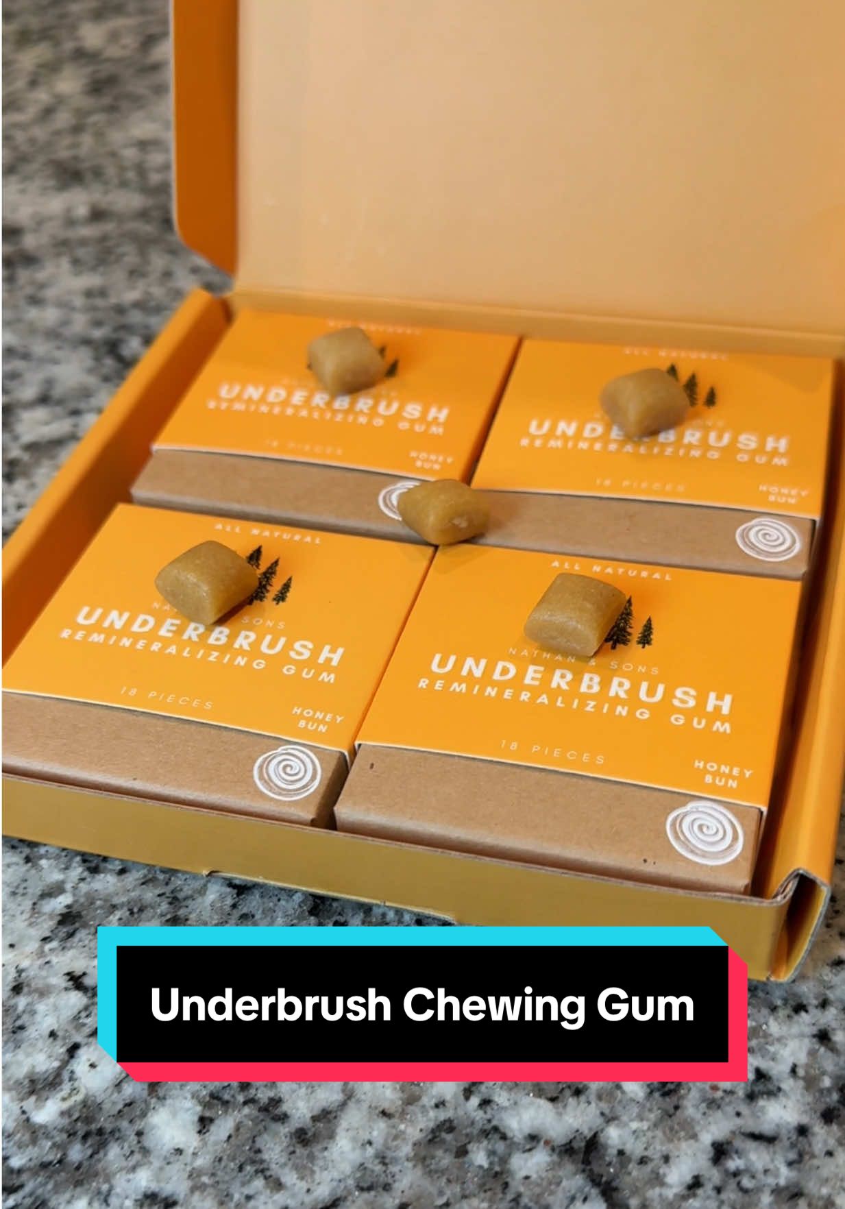 TikTok post by @graveyardgoonz for Nathan & Sons. Caption reads: Mastic gum done right #chewinggum #gum....