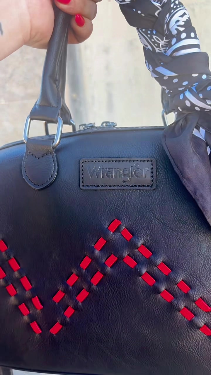 TikTok post by @allthingswestern2.0 for Dani Morgans. Caption reads: Wrangler definitely outdid themselves with this....