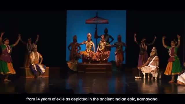 Instagram post by @ministryofculturegoi for UNESCO. Caption reads: Deepavali - a civilisational phenomenon that....