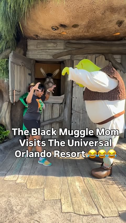 Instagram post by @itsmelmitch for Universal Orlando Resort. Caption reads: Well, I HAD A TIME! 😂 being the biggest kid as....