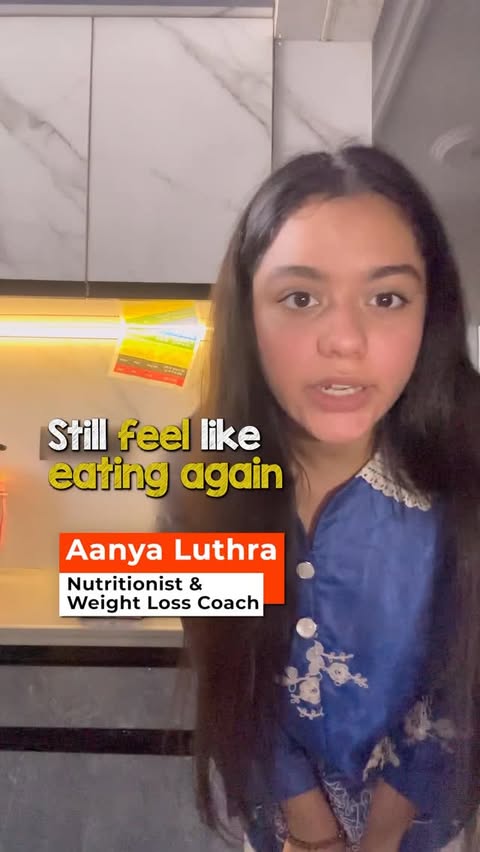 Instagram post by @dietology_withaanya for Cureveda Remedies. Caption reads: Cravings aren’t a willpower problem, they’re a....