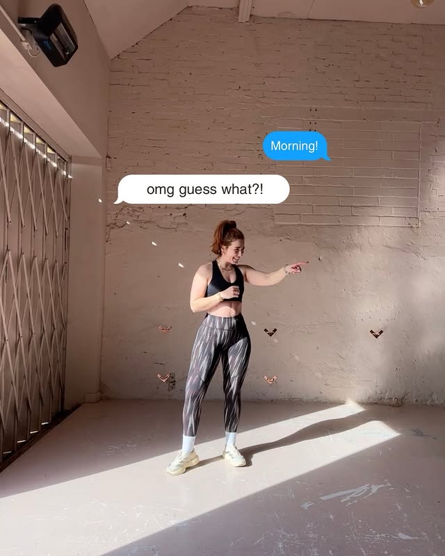 Instagram post by @livhumby for Sweaty Betty. Caption reads: [...] again is worth telling you about 👌🏼....