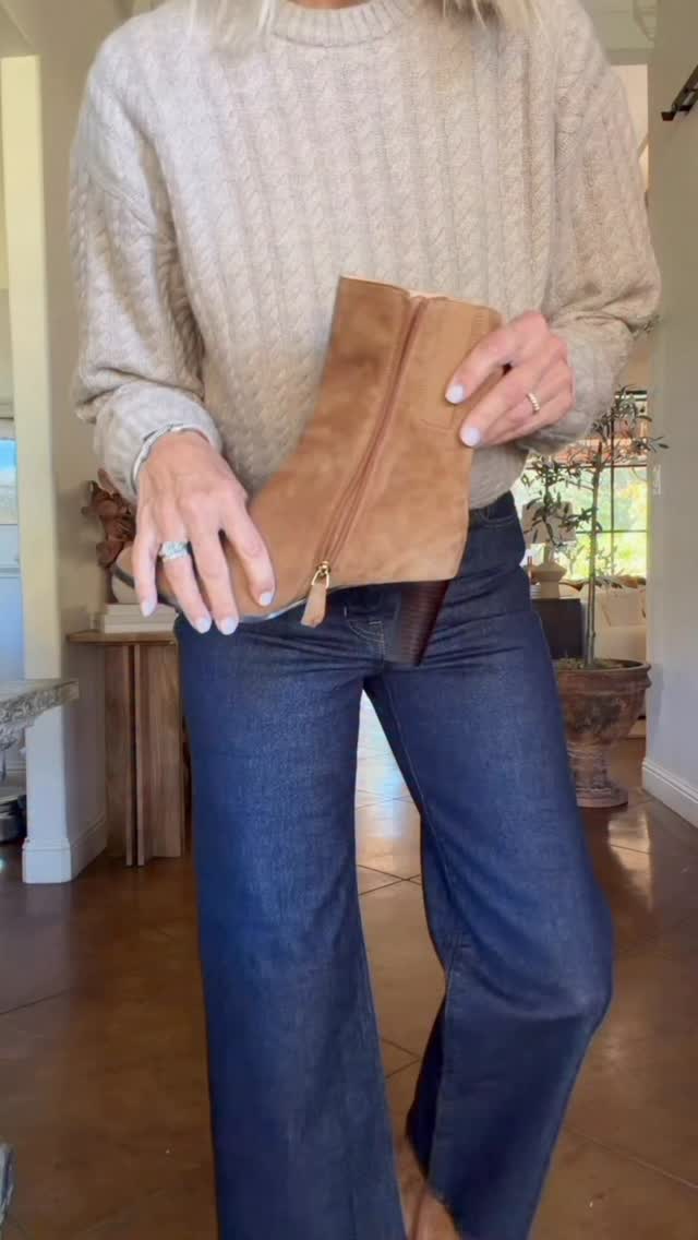 Instagram post by @_cindyswanson_ for J.Crew. Caption reads: Soft, warm, cozy and polished. JCrew’s cashmere is....