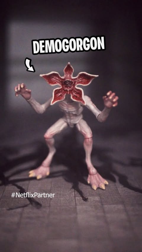 Instagram post by @duaneshootstoys for Jazwares. Caption reads: The fifth and final season of Stranger Things is....