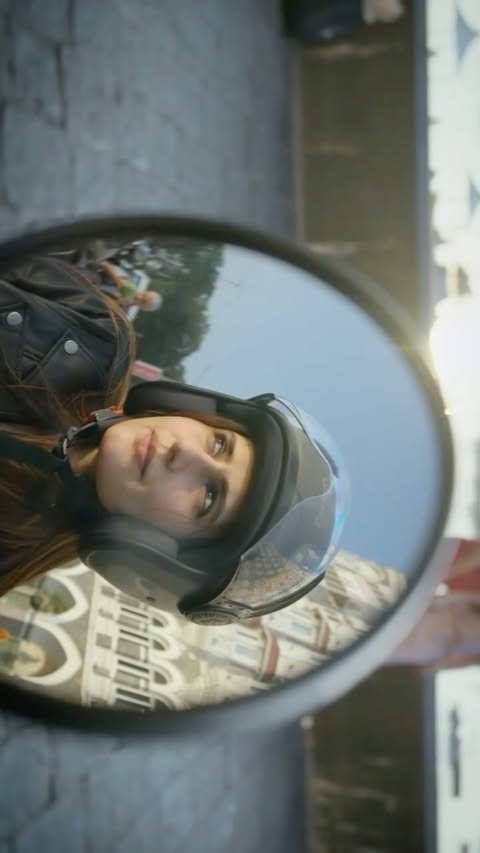 Instagram post by @fatimasanashaikh for Royal Enfield. Caption reads: [...] finally free. #Meteor350 #CruiseEasy....