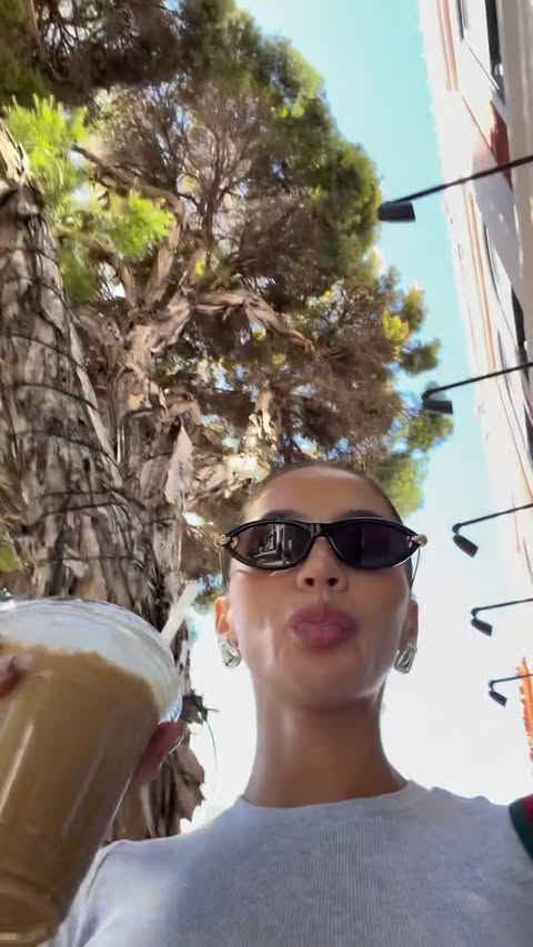 Instagram post by @sydneywarner for bareMinerals. Caption reads: Just a little day in the life 🤍✨ @bareminerals....