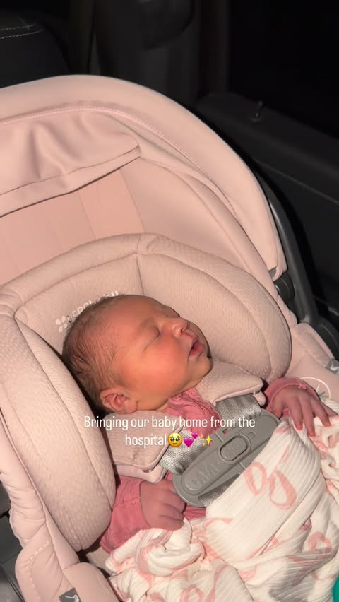 Instagram post by @chandlerandalexis for UPPAbaby. Caption reads: This feeling is so unreal! We are truly blessed....