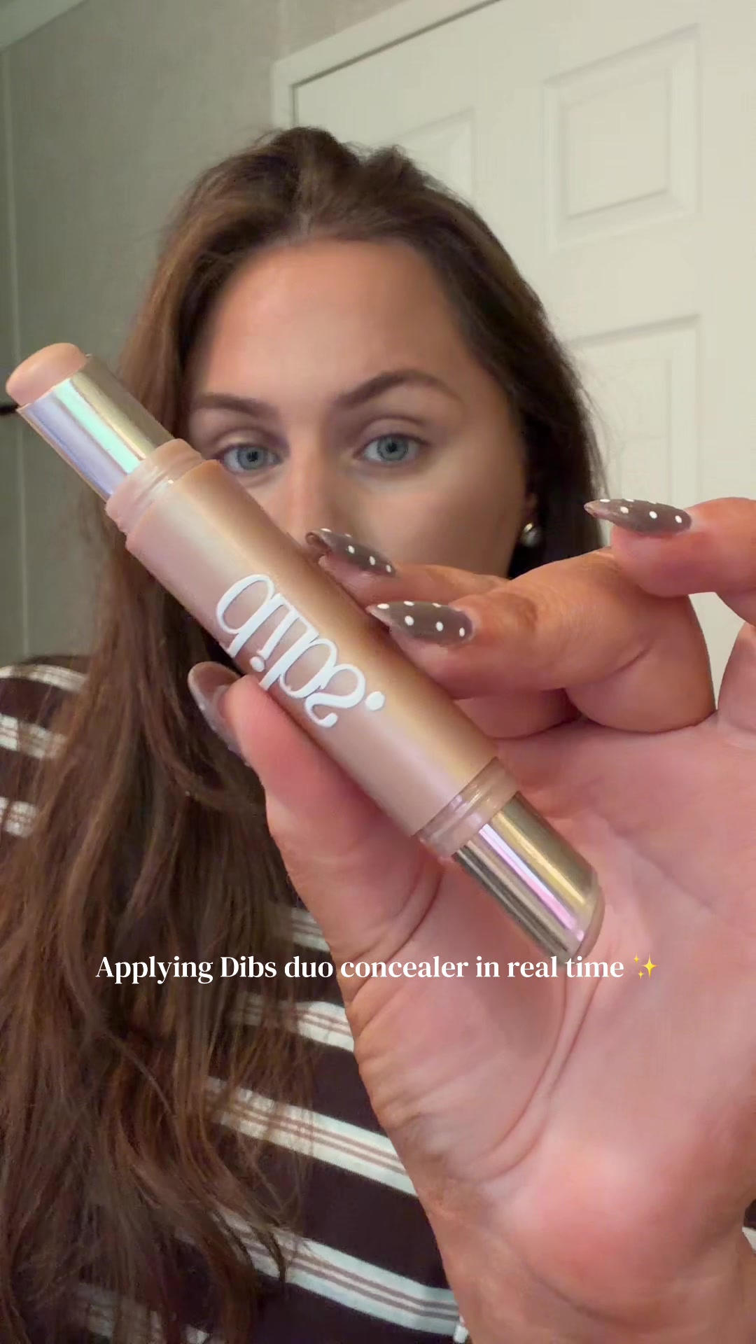 TikTok post by @lyndeedebetaz for DIBS Beauty. Caption reads: @DIBSBEAUTY.