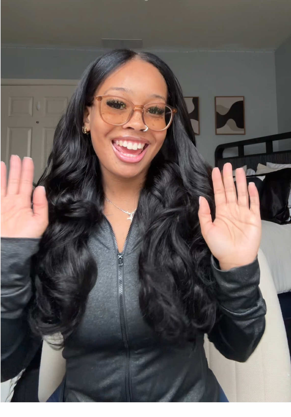 TikTok post by @janelleeelizabethh for Celie Hair. Caption reads: Only the best for my girlies!!! 🤗@Celie Hair....