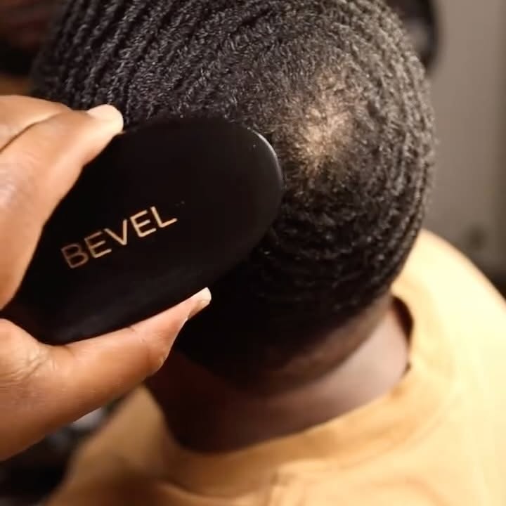 Instagram post by @coarsehairedking for Bevel. Caption reads: Spring is here and @bevel has made it simple to....