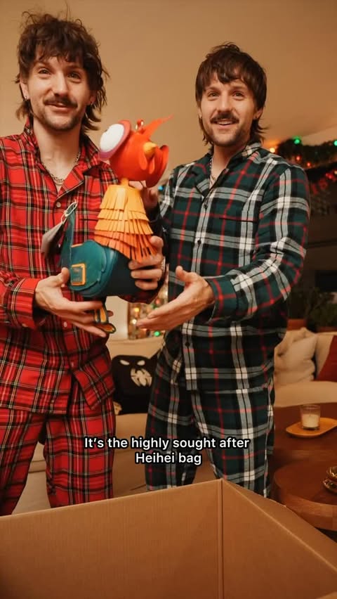 Instagram post by @twinsauce for loungefly. Caption reads: [...] this fandom-filled holiday haul from....