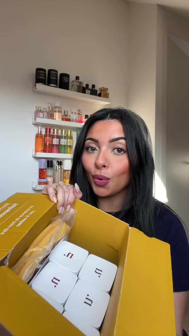 TikTok post by @soukk___ for Naali. Caption reads: Merci @Naali france 💛 #gummies #naali.