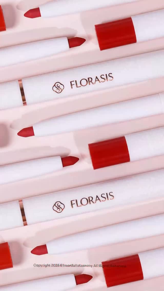 Instagram post by @heartfullofsammy for Florasis. Caption reads: Florasis Blooming Rogue Smooth [...].
