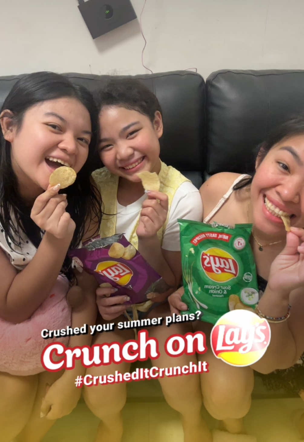 TikTok post by @youknow_iamchen for Frito-Lay. Caption reads: Everyone’s effort deserve a @Frito-Lay Philippines....