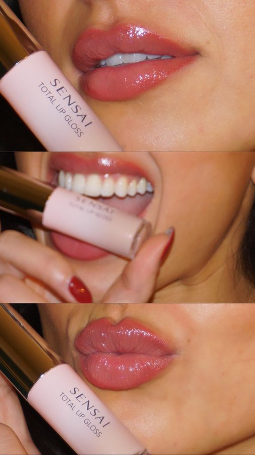 Instagram post by @dibabayaan for SENSAI Cosmetics. Caption reads: You can never have a bad makeup-day with....