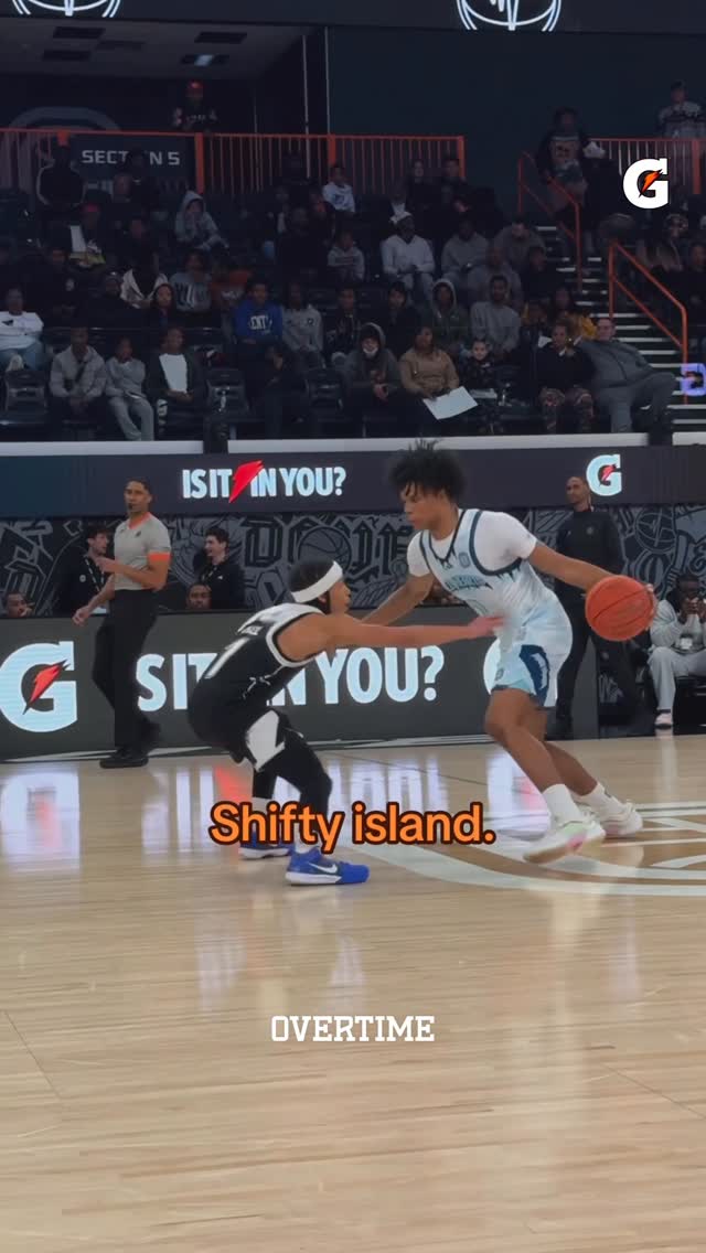 Instagram post by @coldhearts for Gatorade. Caption reads: Anderson cooking RWE right now… 👀 @top1shifty....