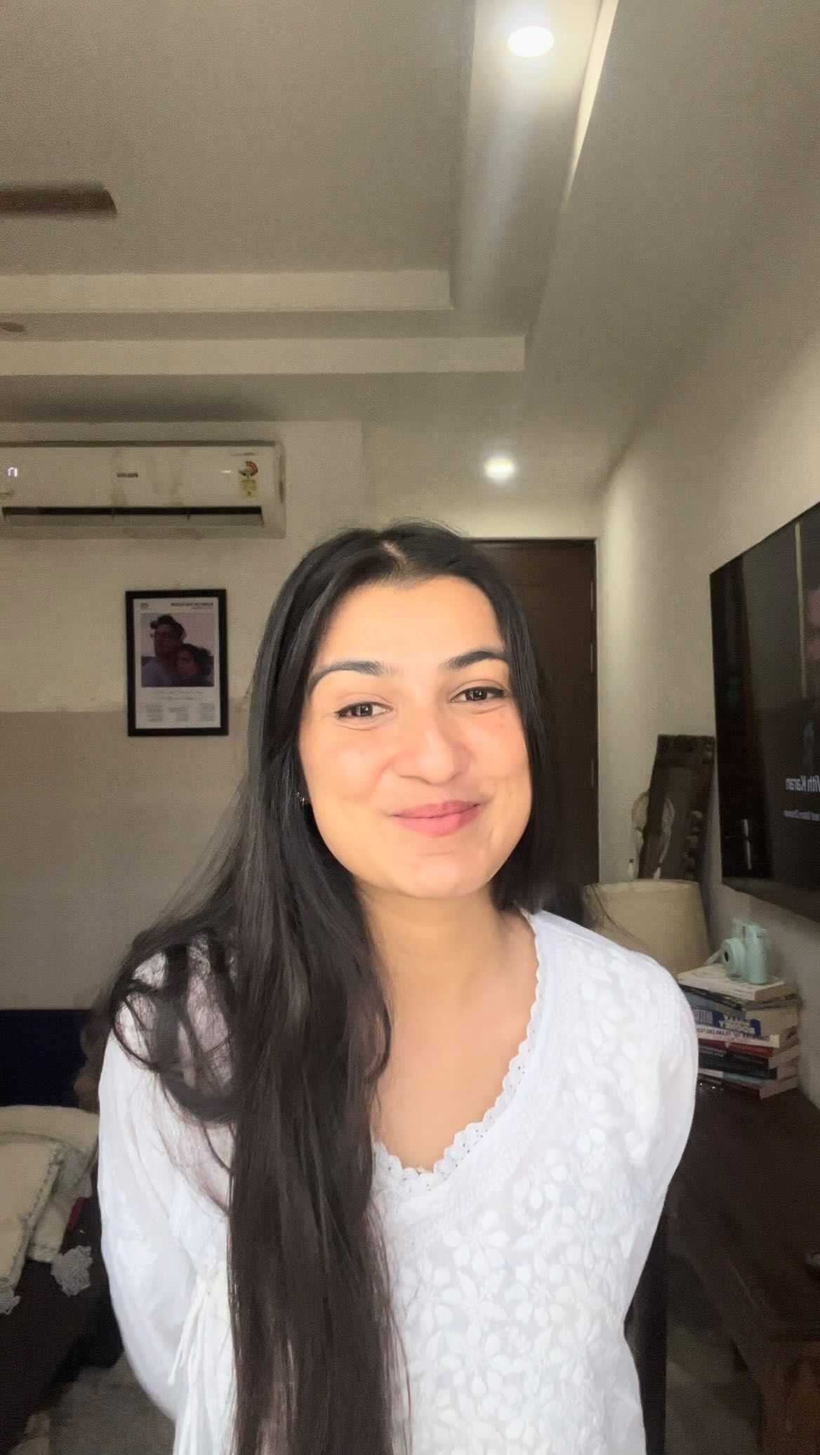 Instagram post by @_kritikaasharma for OZiva. Caption reads: Balancing hormones naturally isn’t always easy —....