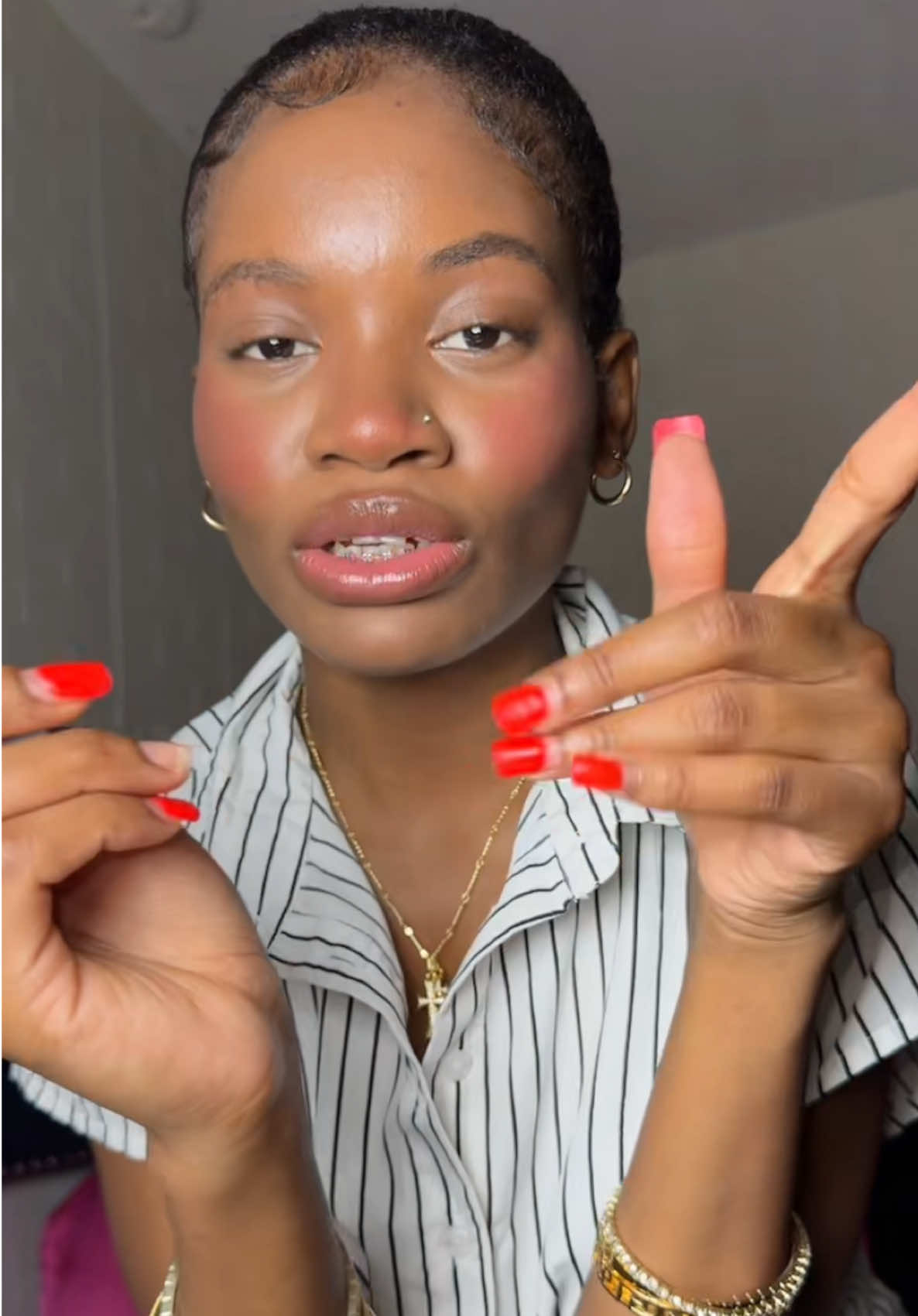 TikTok post by @04._enila6 for Dr Brandt Skincare. Caption reads: [...] @@Dr. BRANDT Skincare  #poreprimer....