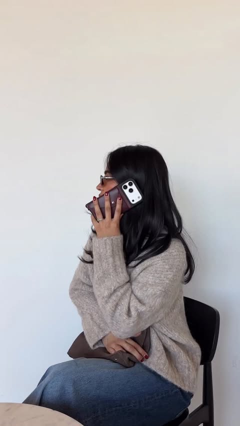 Instagram post by @anggjimenez for BANDOLIER. Caption reads: phone case of my dreams 🪽 @bandolierstyle.