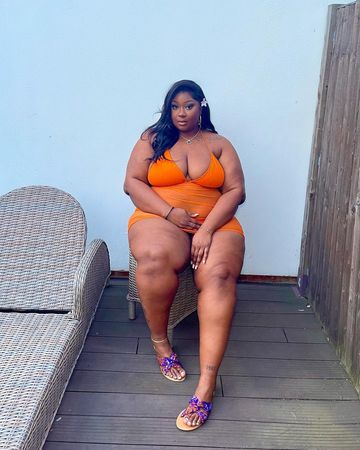 Instagram post by @moyaj_ for Icon Swim. Caption reads: AD|| They told me I couldn’t so I went and....