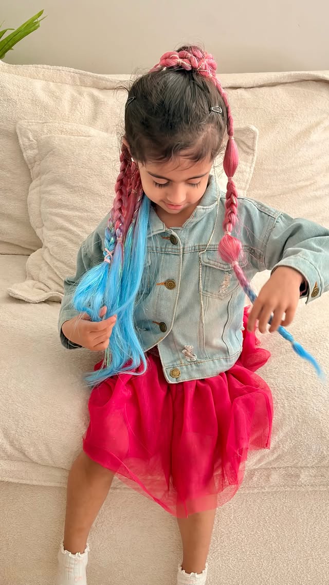 Instagram post by @everyday.biz for Callie Gifts. Caption reads: [...] this look! Hair: @zury.braids Jacket:....