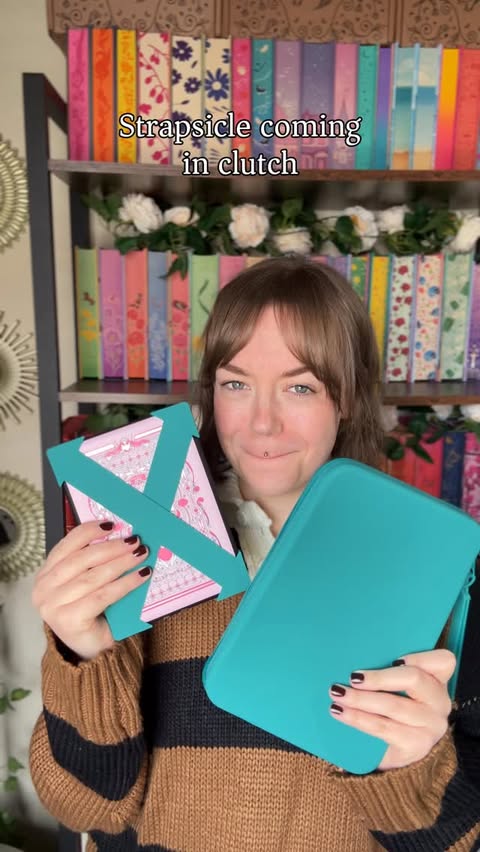 Instagram post by @ridiculusreads for Strapsicle. Caption reads: This new Jade colourway? DIVINE! @strapsicle....