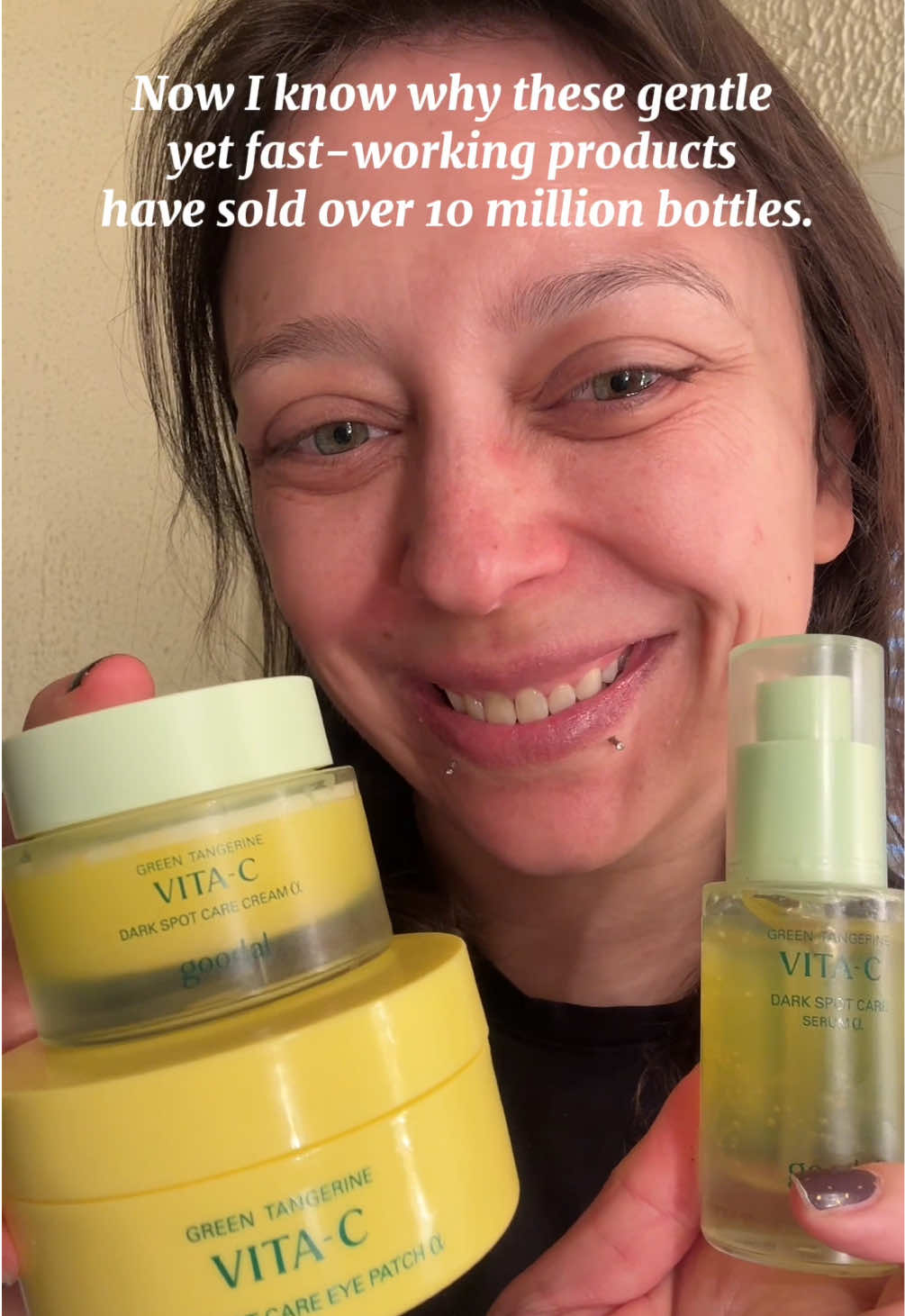 TikTok post by @grbygrb for Goodal USA. Caption reads: [...] Cream Alpha @cliocosmetics_global @goodal....