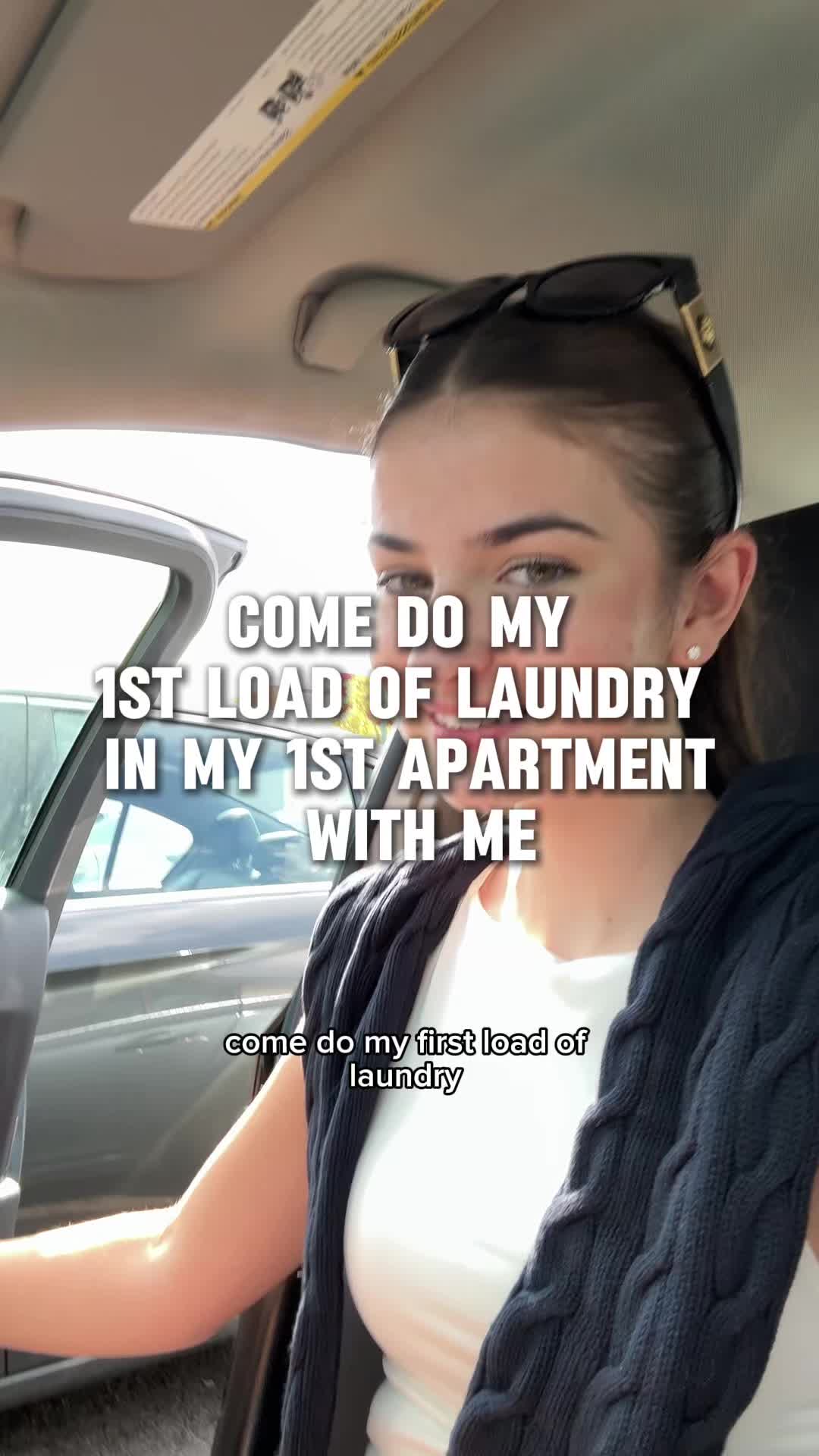 TikTok post by @laurenbrown2307 for Blueland. Caption reads: [...] college apartment, especially with Blueland!....