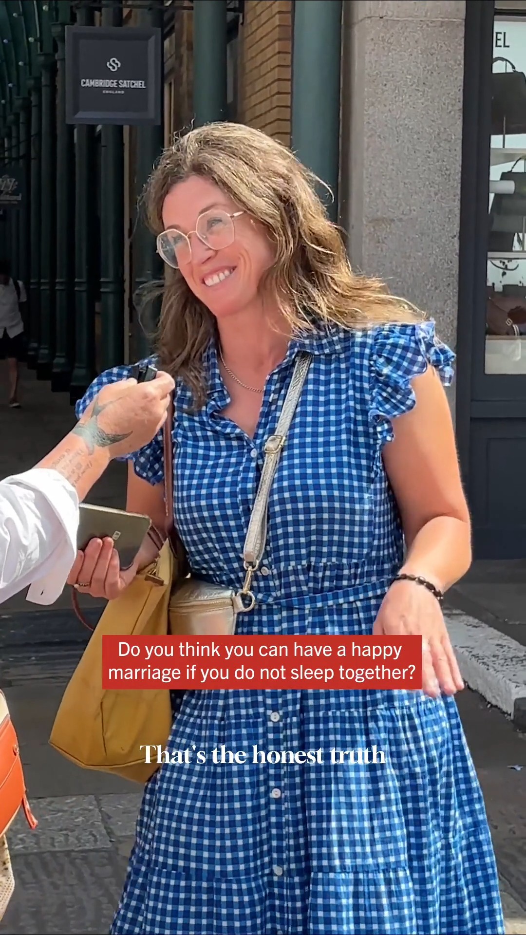 Instagram post by @annikisommerville for Good Housekeeping. Caption reads: Do you think that you can have a happy marriage....