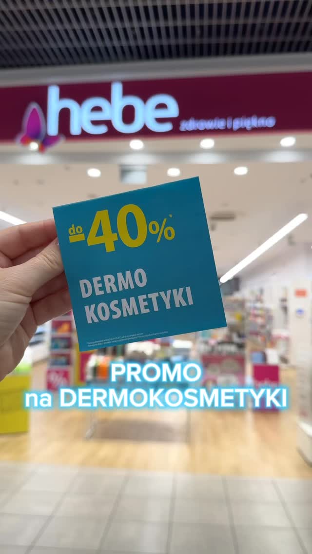 Instagram post by @pani_oszczednicka for BrandLift. Caption reads: [reklama]W drogerii Hebe i na hebe.pl trwa....