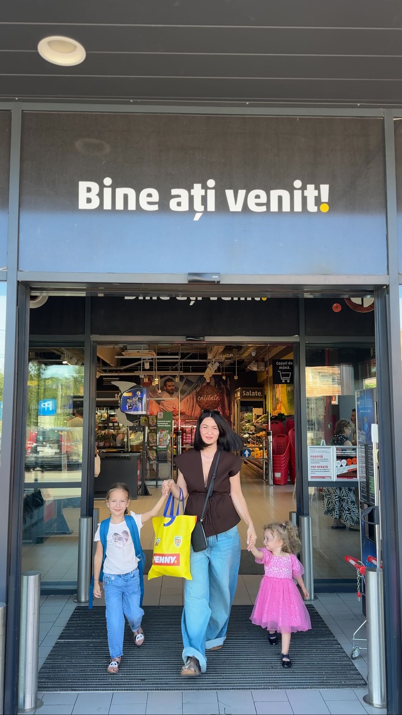 Instagram post by @ramona.nistorr for PENNY Romania. Caption reads: Anul acesta e un moment atât de emoționant pentru....