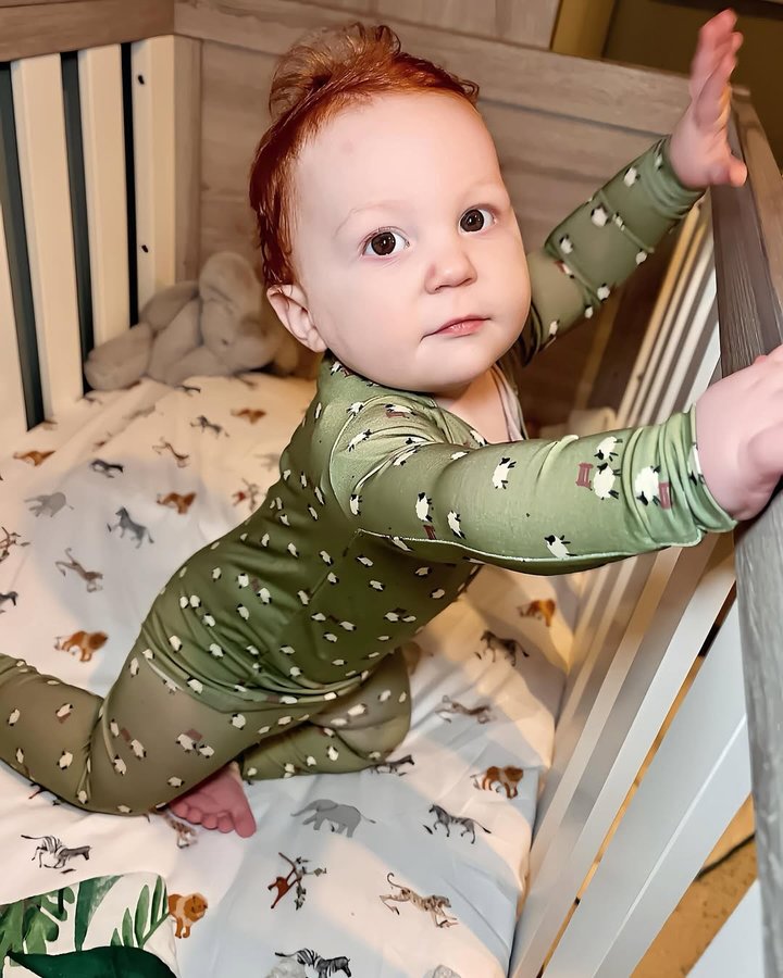 Instagram post by @mum2louis01 for WildBird. Caption reads: [...] We are loving Louis’s new jammies from....