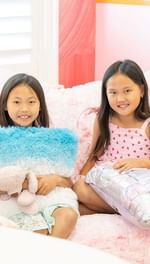 Instagram post by @tiffanymoonmd for Monte Design. Caption reads: [...] their big girls’ rooms and we chose....