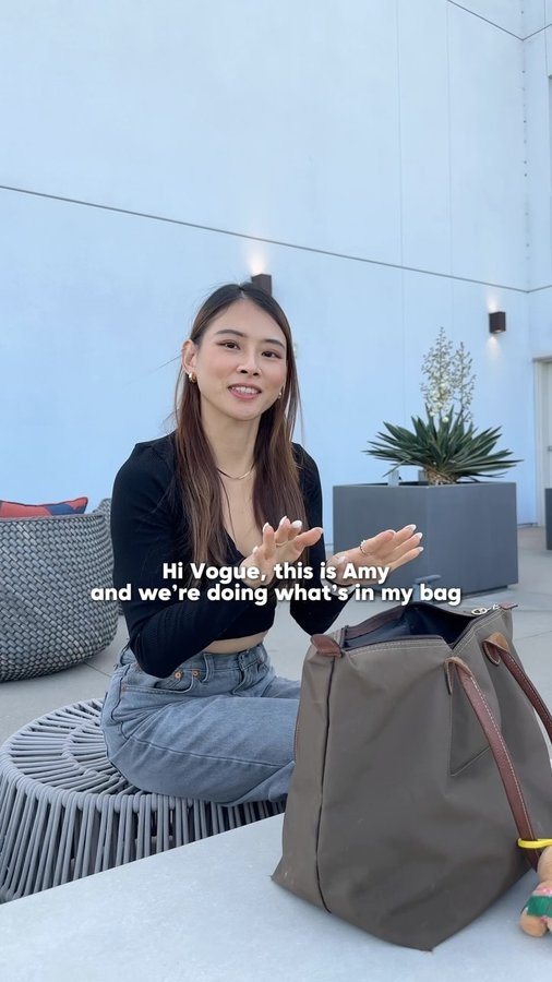 Instagram post by @type1amy for 4allfamily. Caption reads: [...] is so important, and I like to carry....