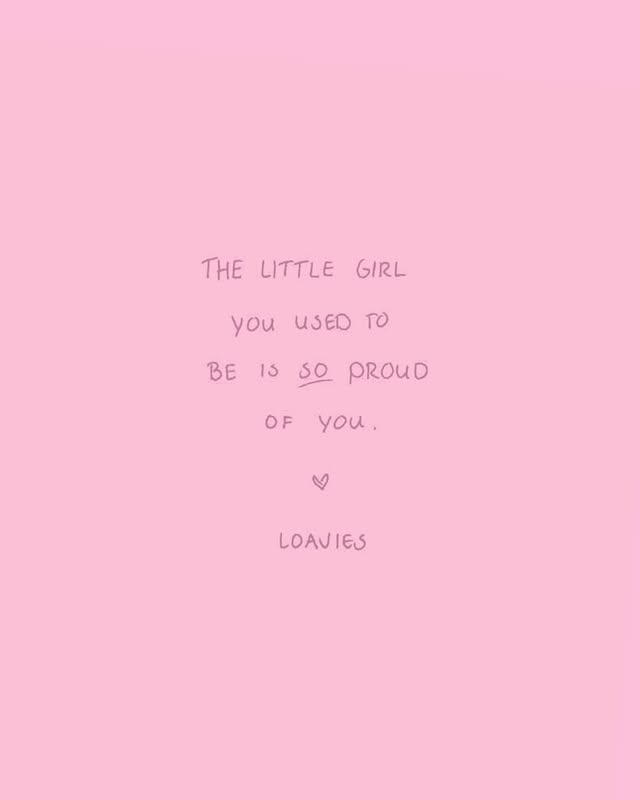 Instagram post by @becomingher_byloavies for LOAVIES. Caption reads: And so are we, happy womansday 💗✨ #loavies....