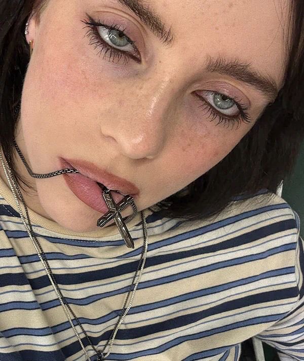 Instagram post by @billlieupdates for John Hardy. Caption reads: More of Billie photographed for her new....