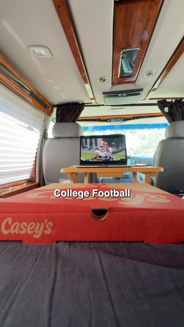 Instagram post by @taylorhereid for Casey’s. Caption reads: Get yourself your favorite Casey’s Pizza every....