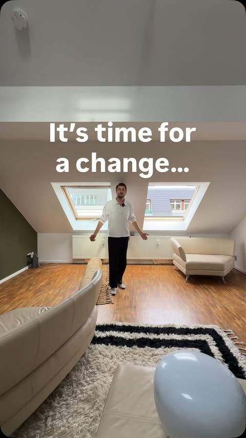 Instagram post by @fritzflat for VELUX. Caption reads: [...] and to the room as it’s used to be. My....