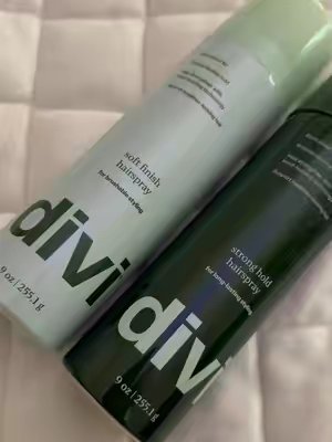TikTok post by @odalys.av for Divi Scalp & Hair Health. Caption reads: “Divi hair makes your hair look divi no” @DIVI....