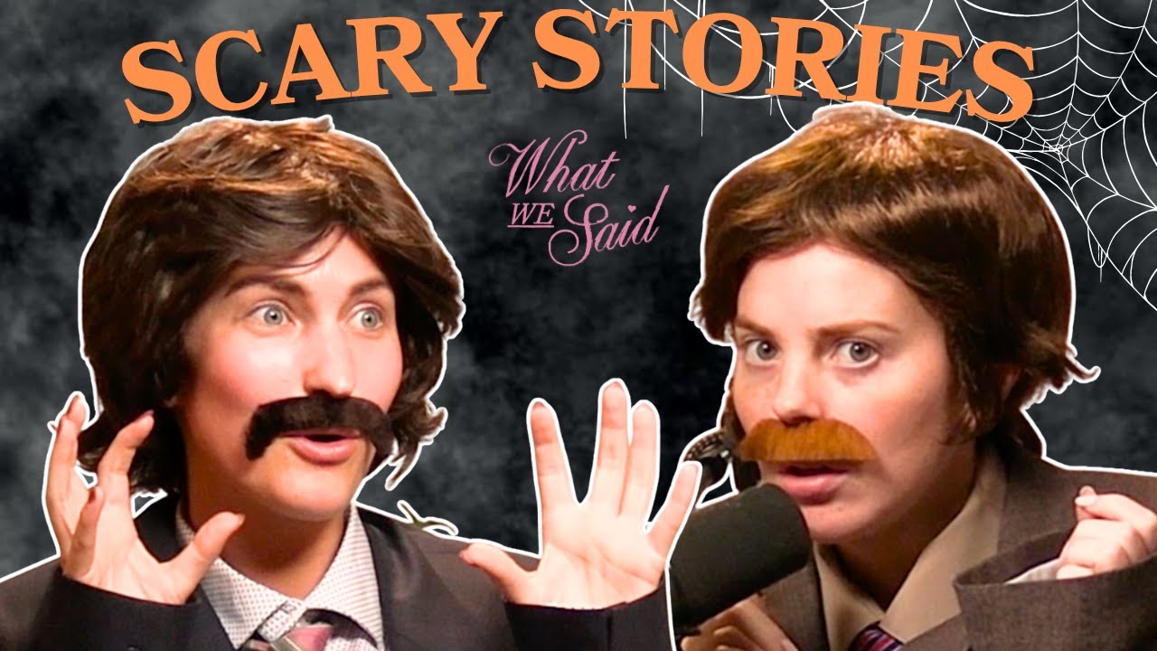 YouTube post by @whatwesaidpodcast for Little Spoon. Caption reads: SCARY STORIES!!.